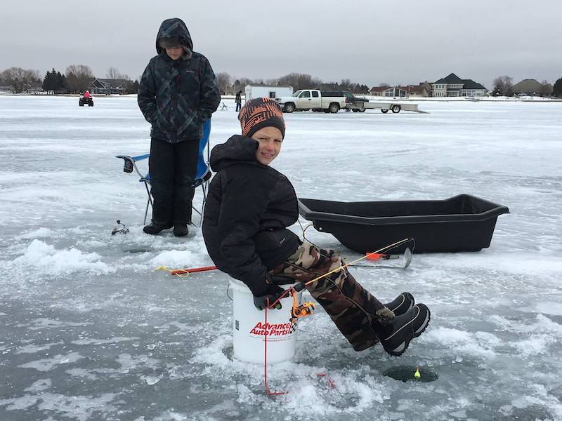 2016 Dakota Sportsman and Watertown Park & Rec Kid's Ice Fishing Tournament